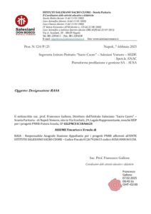 Assunzione Incarico RASA