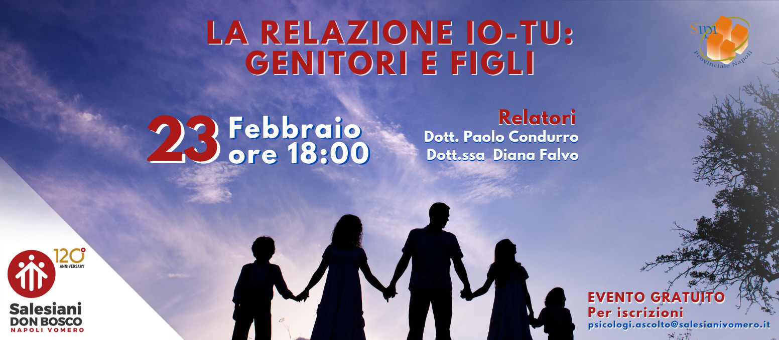 LA RELAZIONE IO-TU: GENITORI E FIGLI